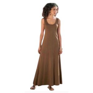 Soft Surroundings Santiago Dress Size Petite Small Brown